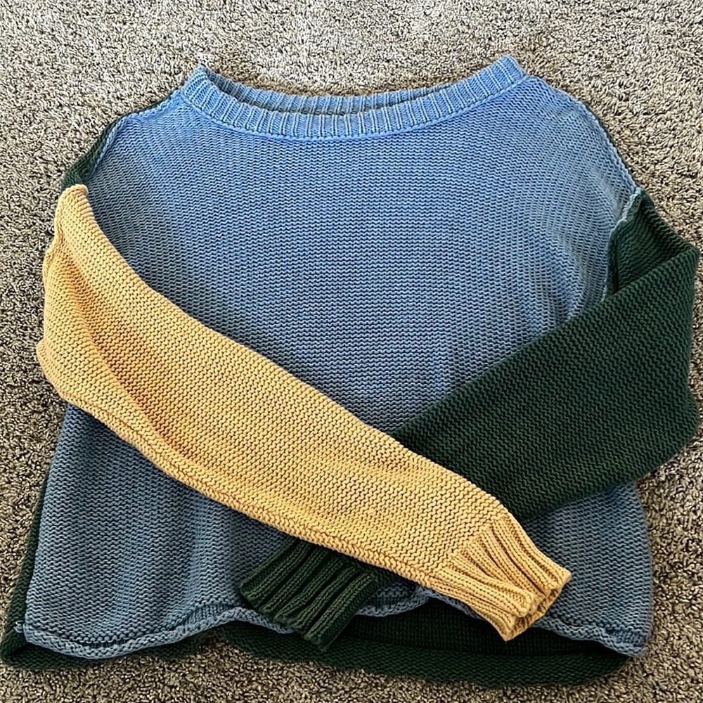 Multicolored american eagle sweater